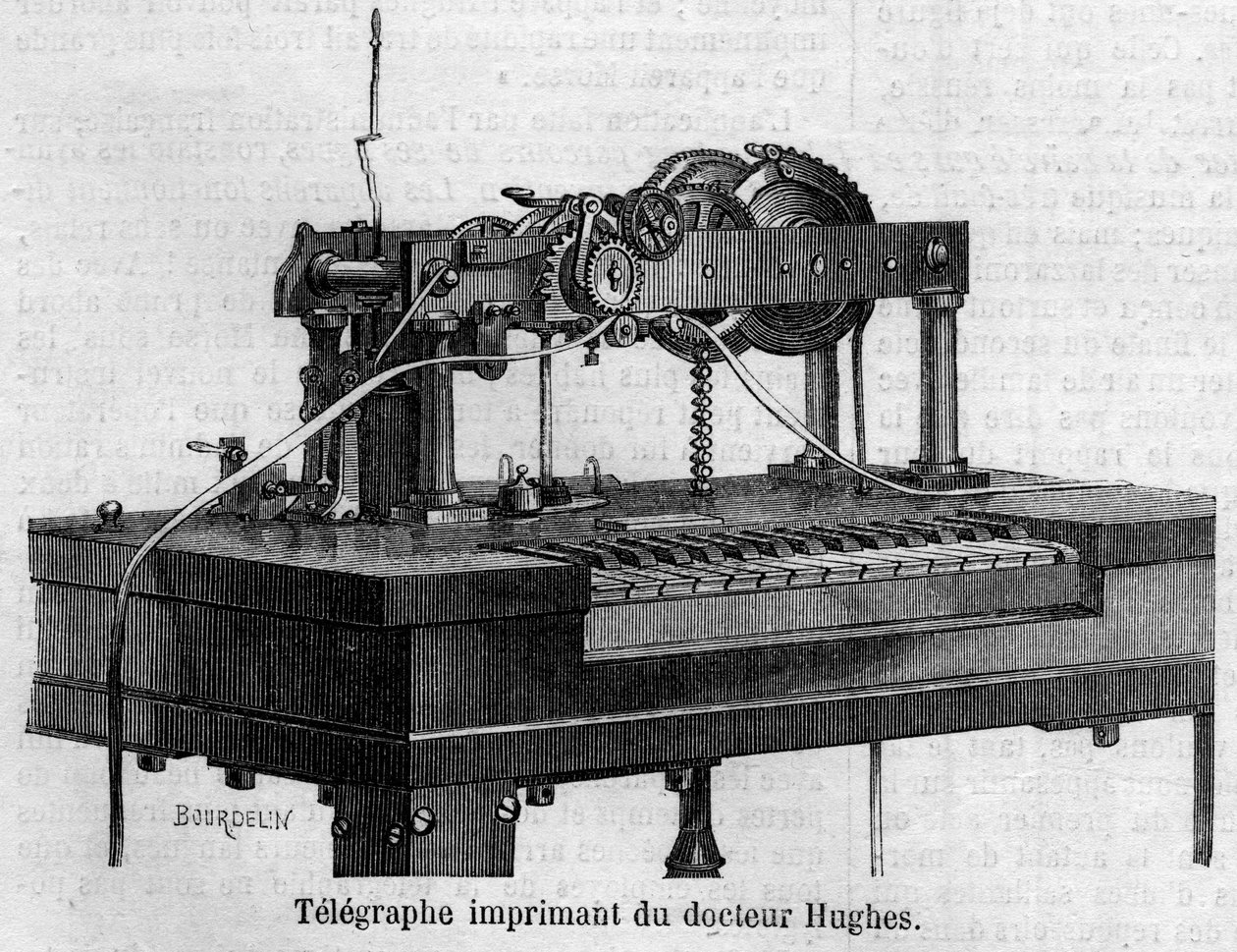 Télégraphe du Dr. Hugues - French School