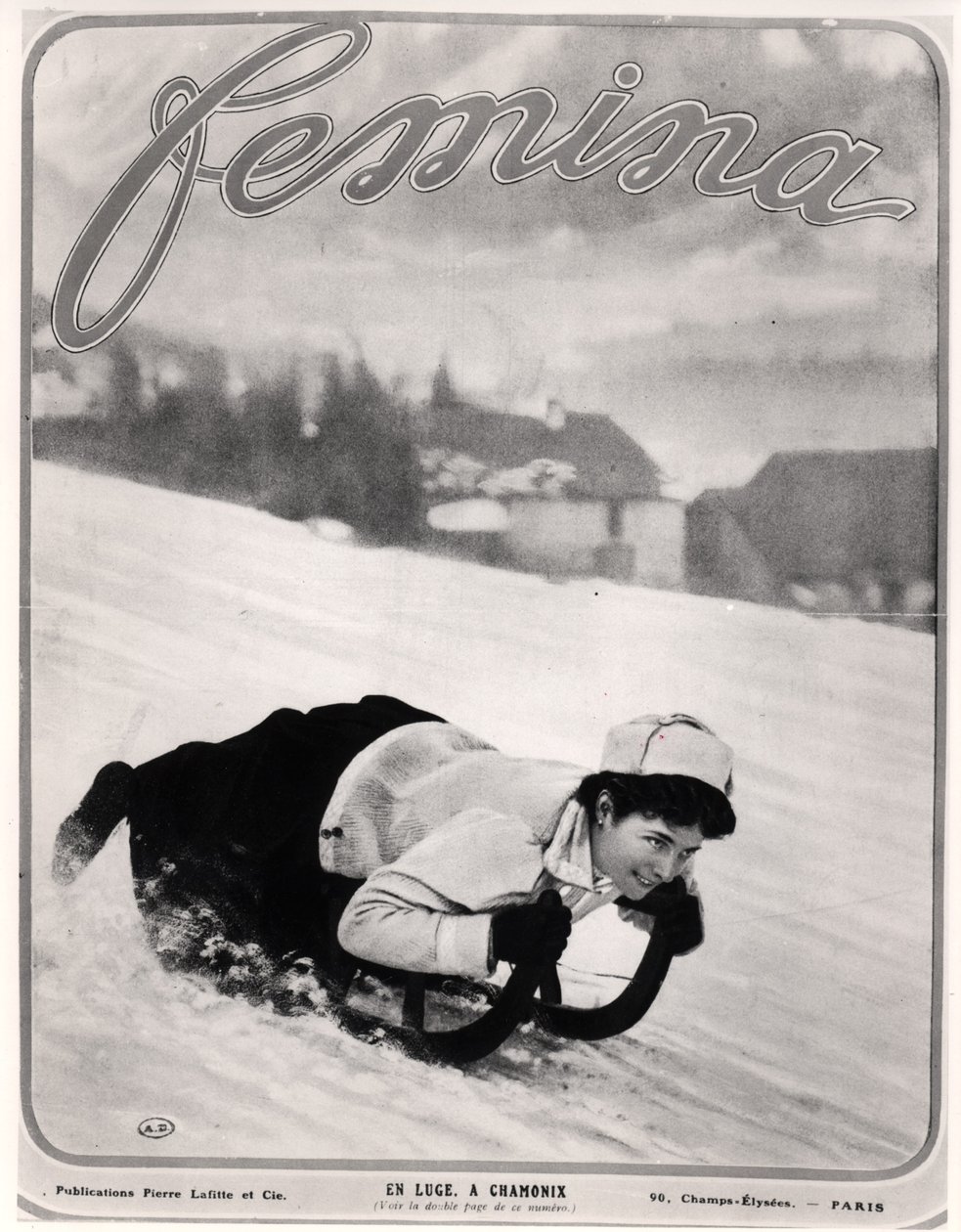 La luge à Chamonix, de Femina - French School