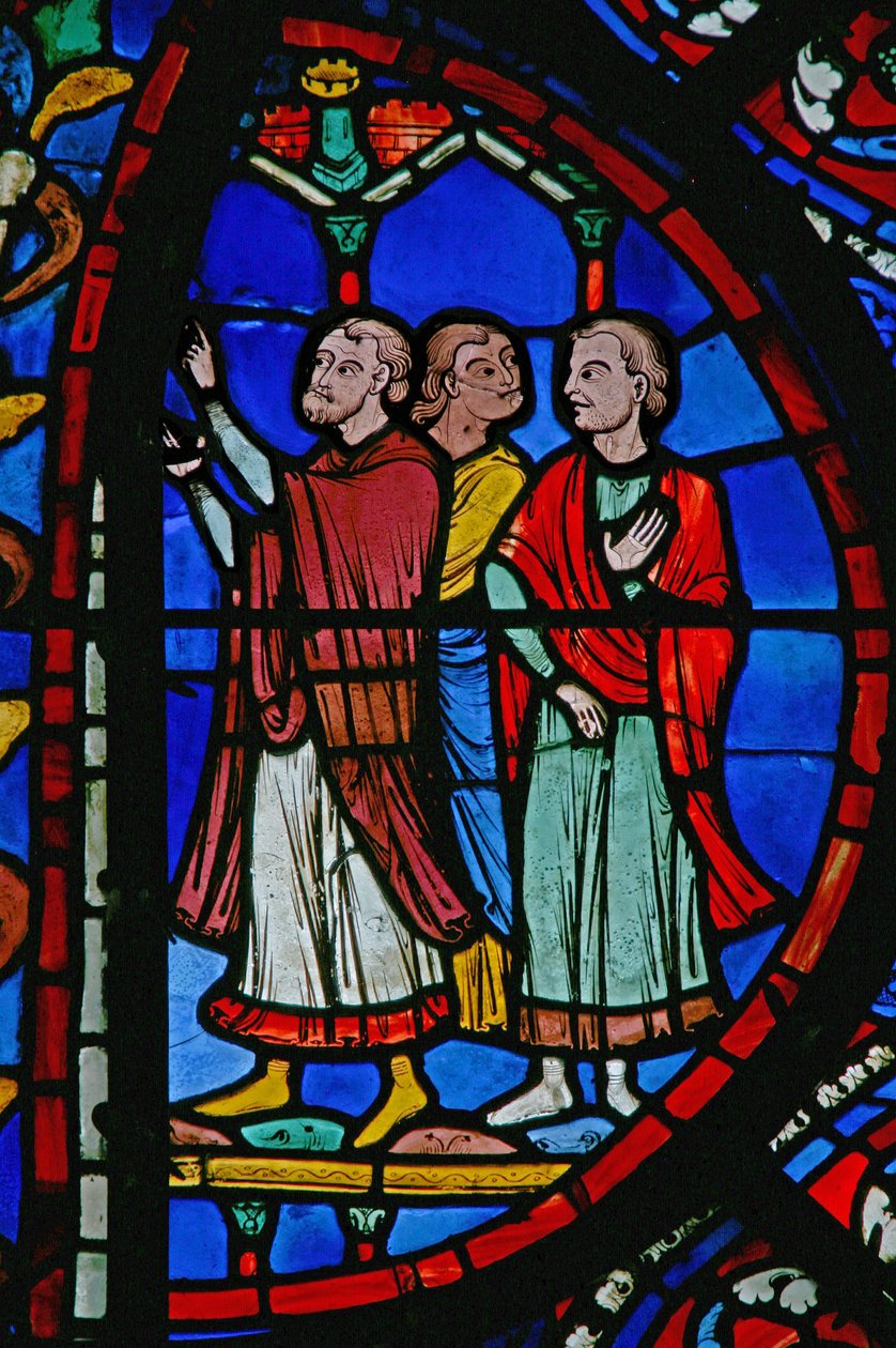 La fenêtre de Saint Thomas : un groupe - French School