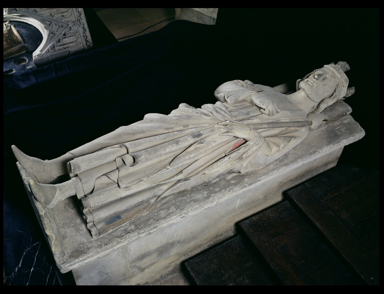 Tombe de Charles Martel (690-741) - French School