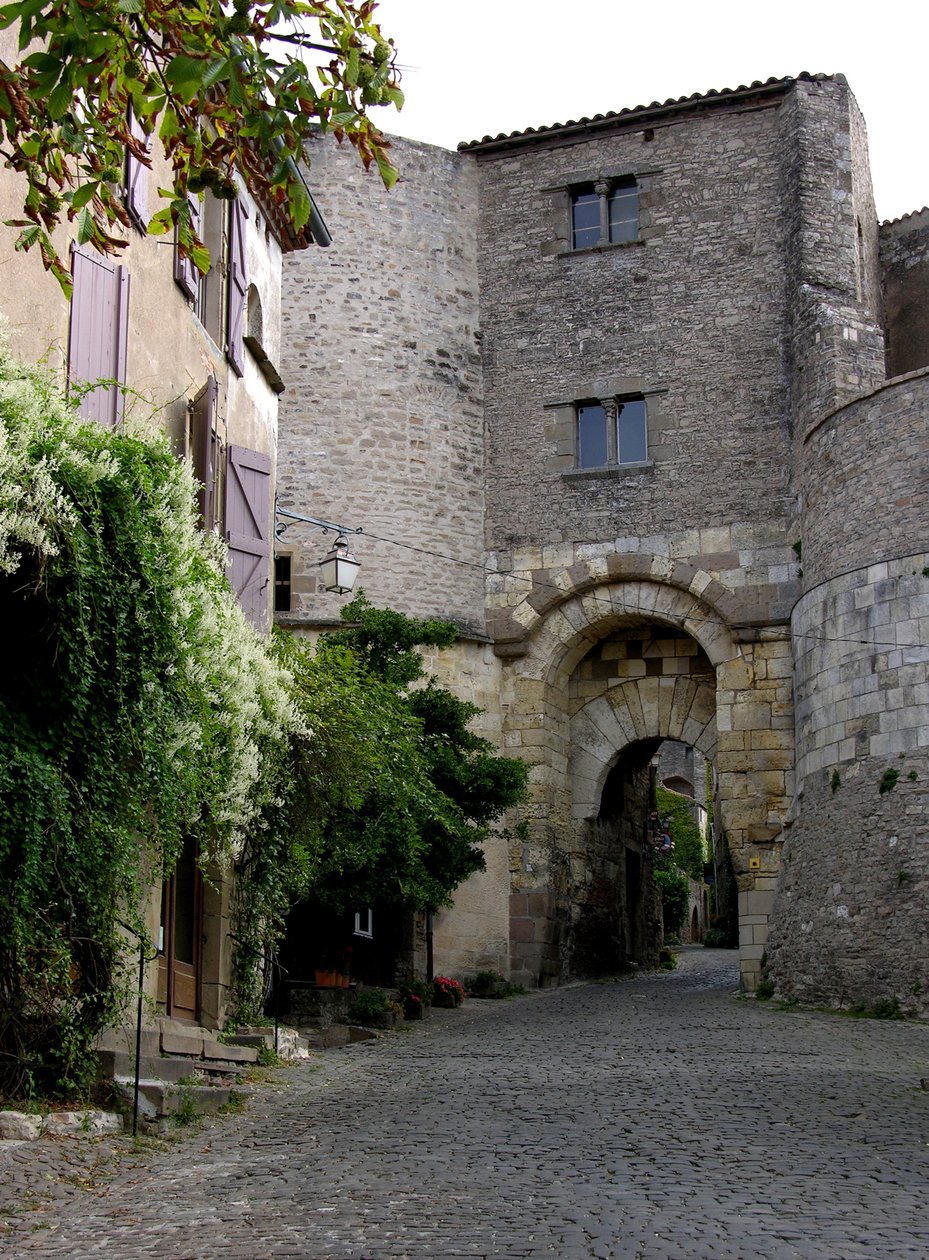 Vue de la Porte des Ormeaux - French School