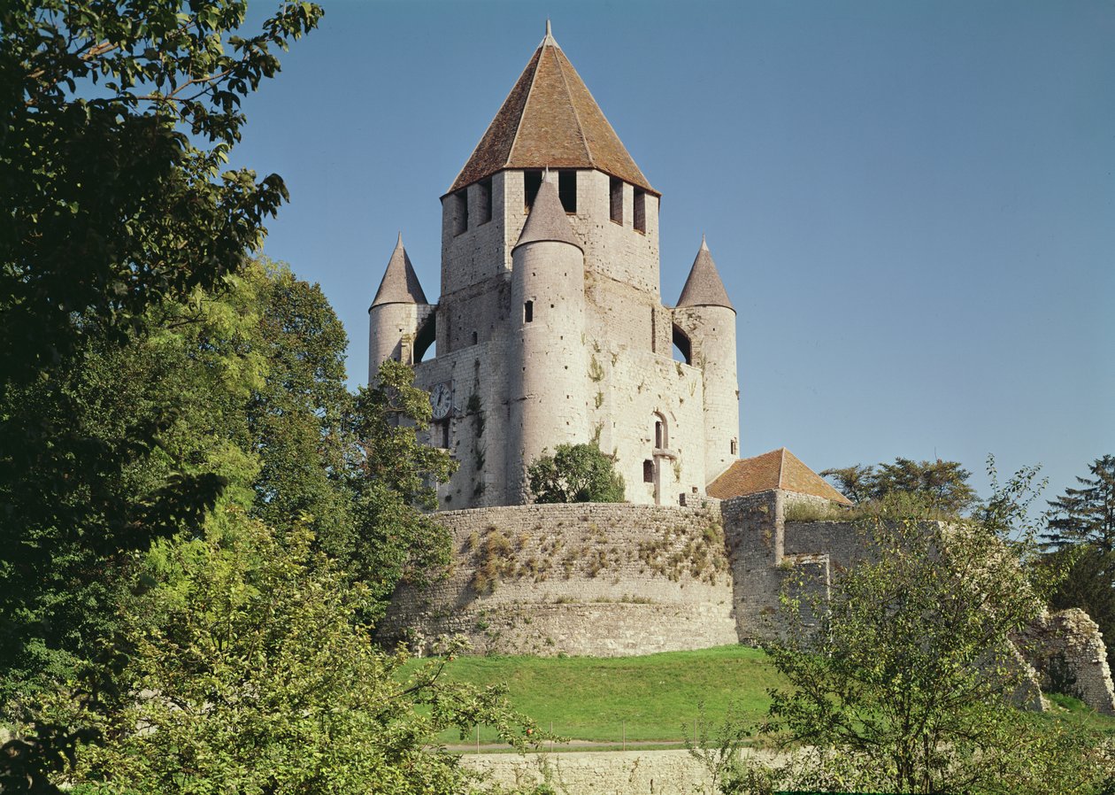 Vue de la Tour de César - French School