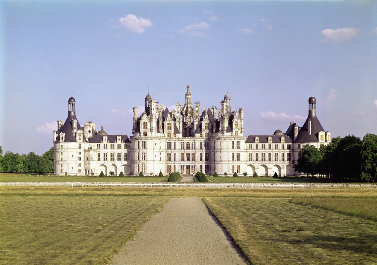 Vue de la façade nord-ouest, 1519-46 - French School