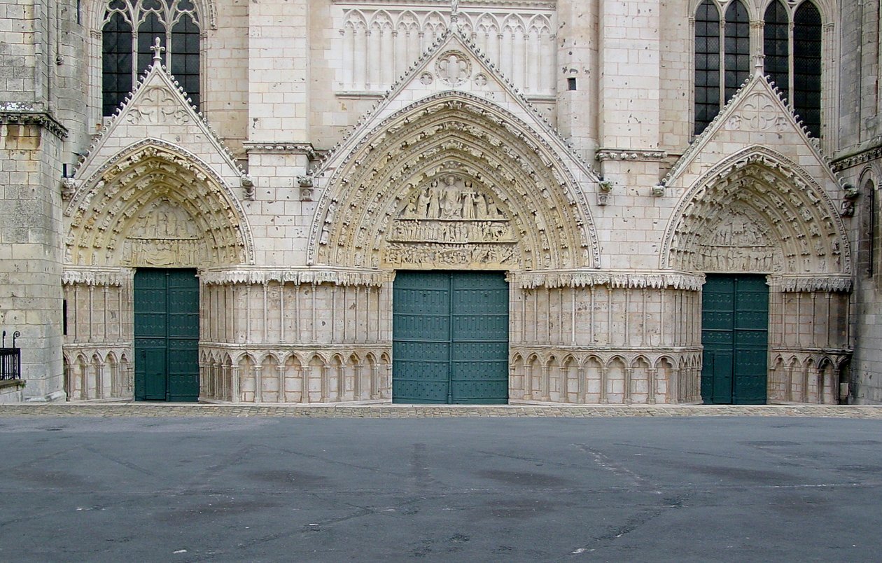 Vue de la façade ouest - French School