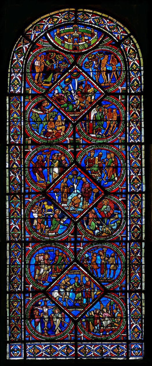 Fenêtre du Bon Samaritain - French School