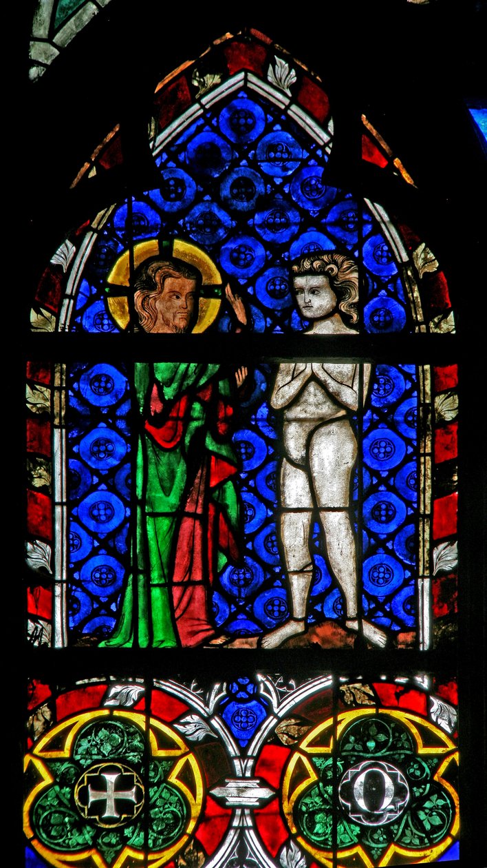 Fenêtre w17 représentant la Création d
