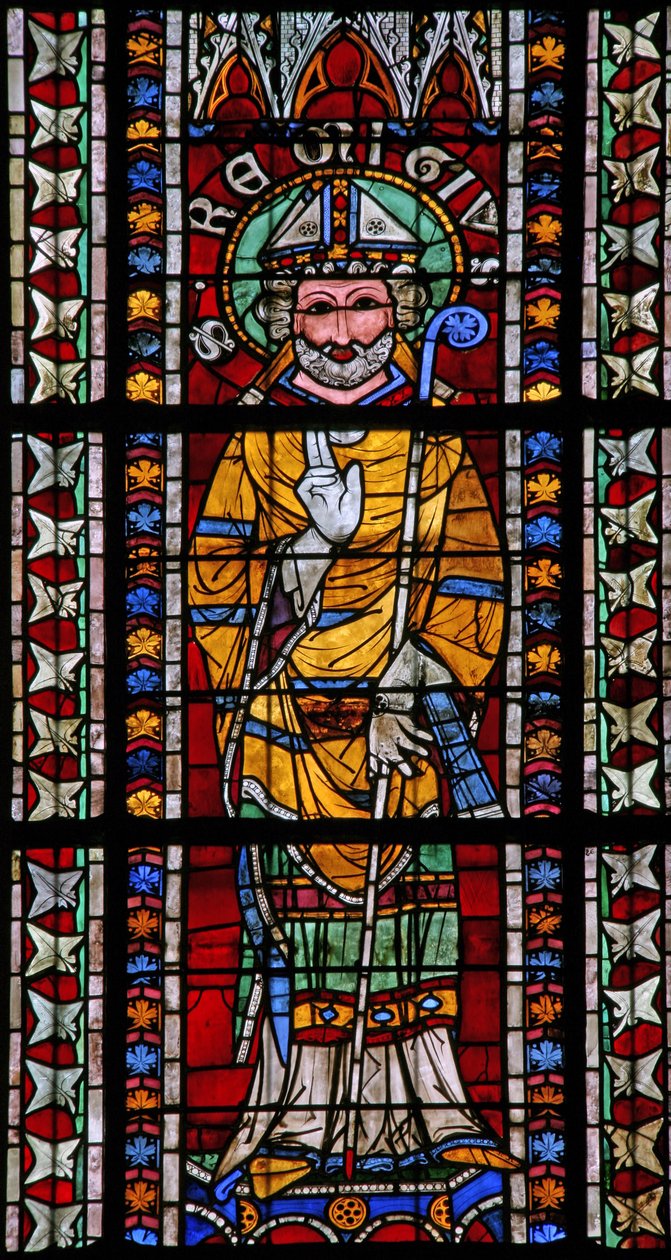 Fenêtre w207 représentant Saint Rémi - French School