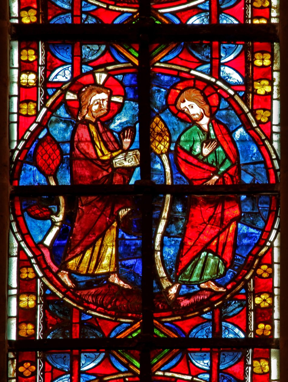 Saint Jacques avec le Christ - French School