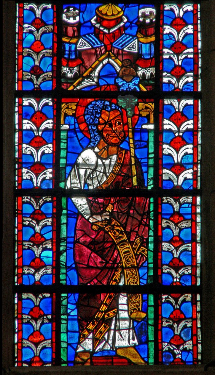 Fenêtre w211 représentant Isaïe - French School