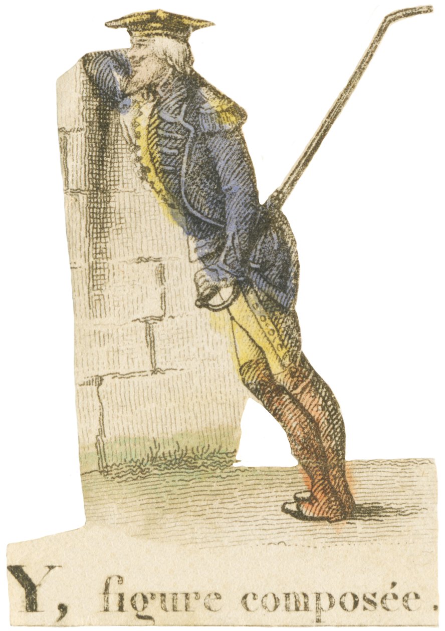 Y, figure composée - French School