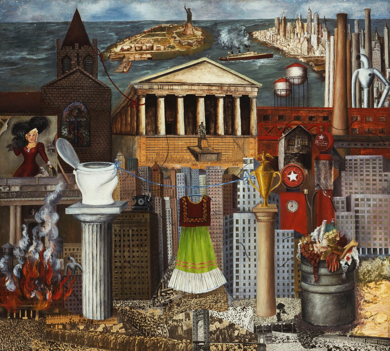 My Dress Hangs Here - Frida Kahlo