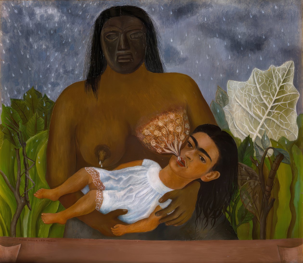 Mon infirmière et moi - Frida Kahlo