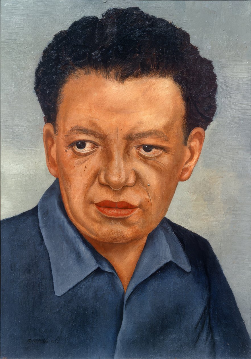 Portrait de Diego Rivera - Frida Kahlo