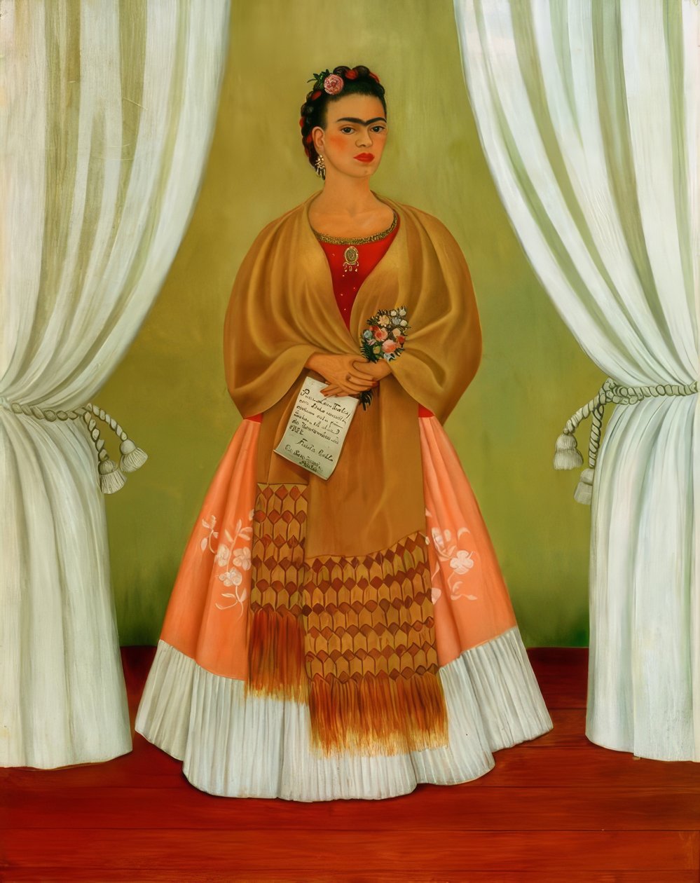Autoportrait dédié à Léon Trotski - Frida Kahlo
