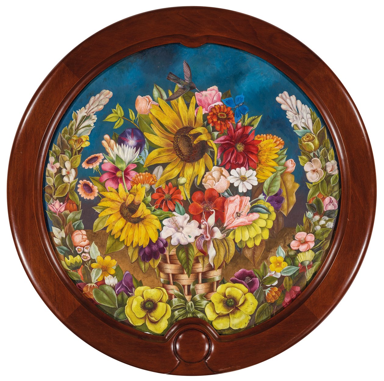 Le panier à fleurs - Frida Kahlo