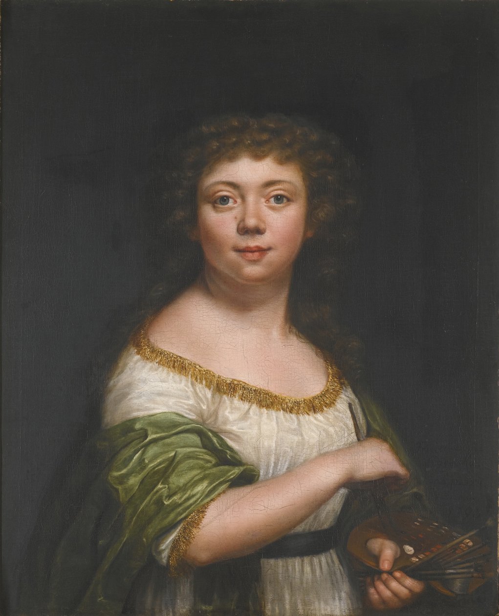 Autoportrait, à vingt et un ans, 1793 - Friederike Julie Lisiewska