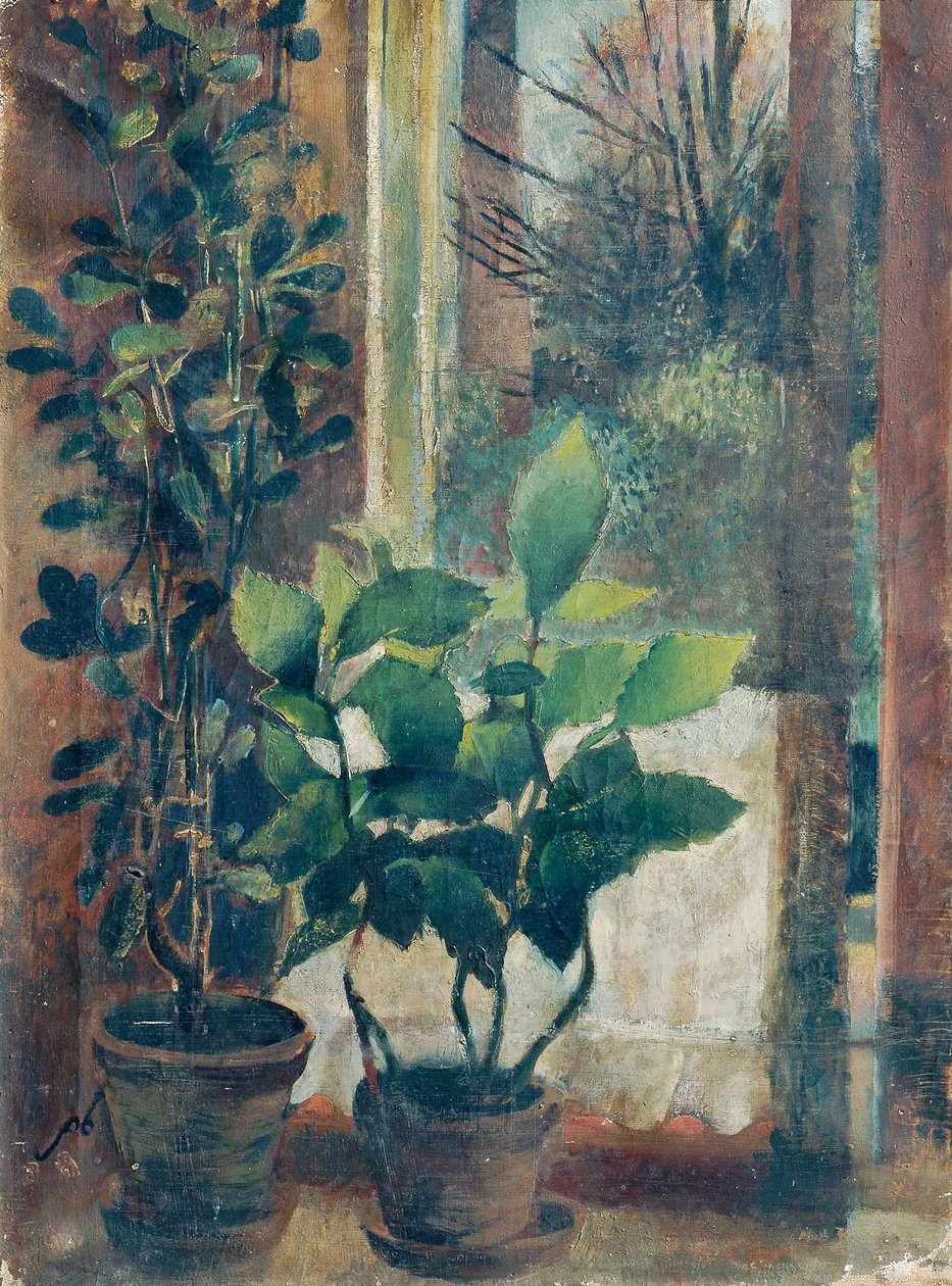 Fenêtre avec fleurs - Friedl Dicker Brandeis