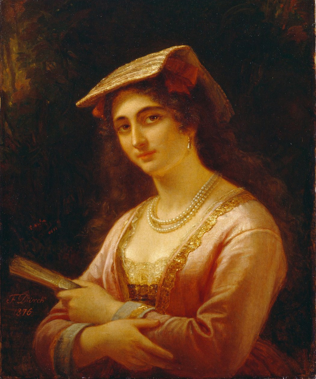 Une femme napolitaine - Friedrich Dürck