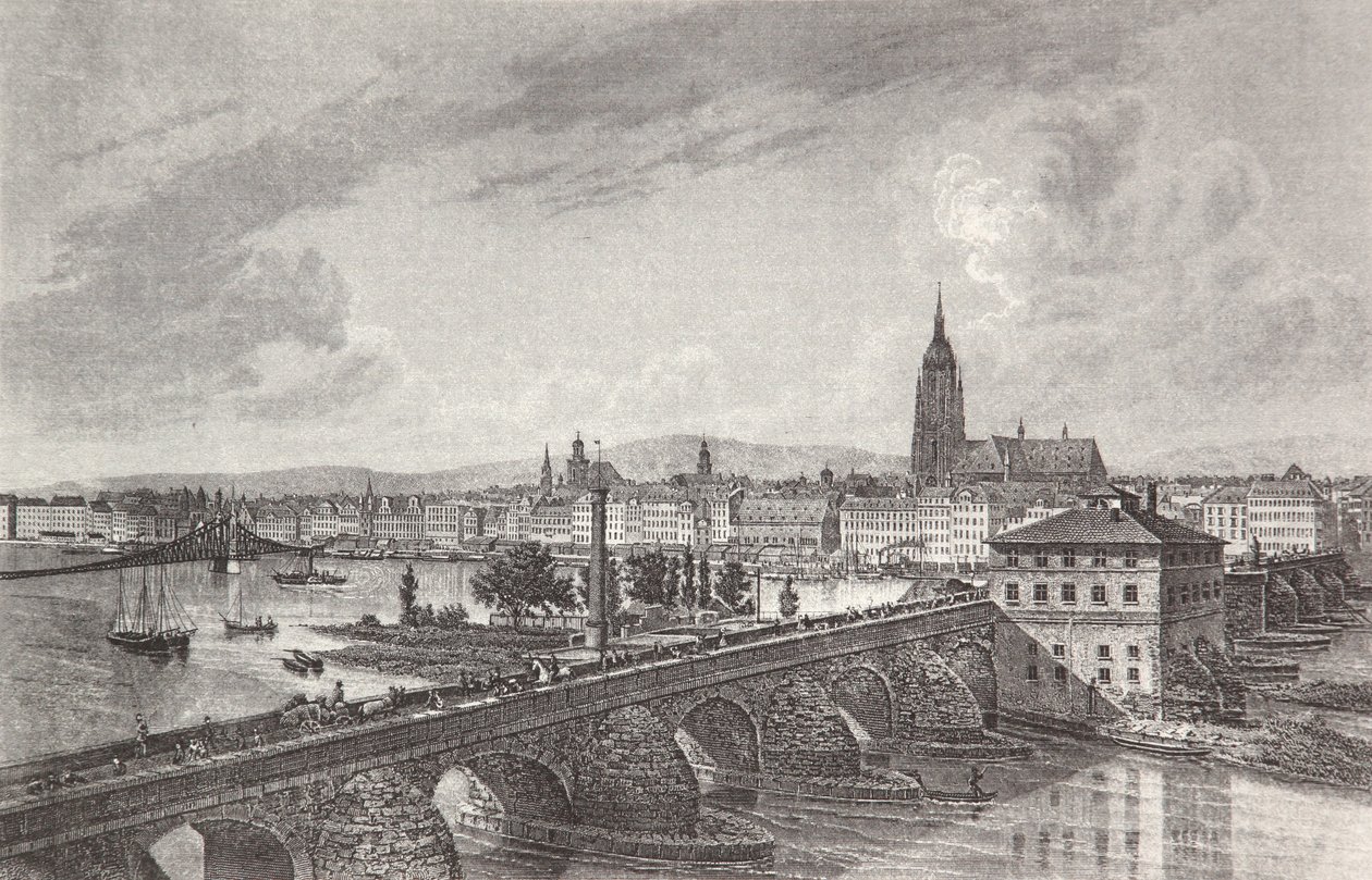 Francfort-sur-le-Main - Pierre Joseph Redouté