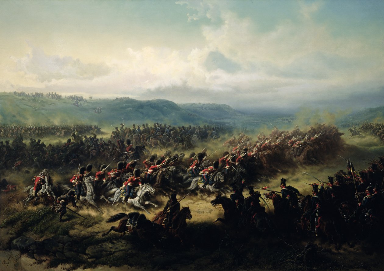 Charge de la brigade légère, 25 octobre 1854 - Friedrich Kaiser