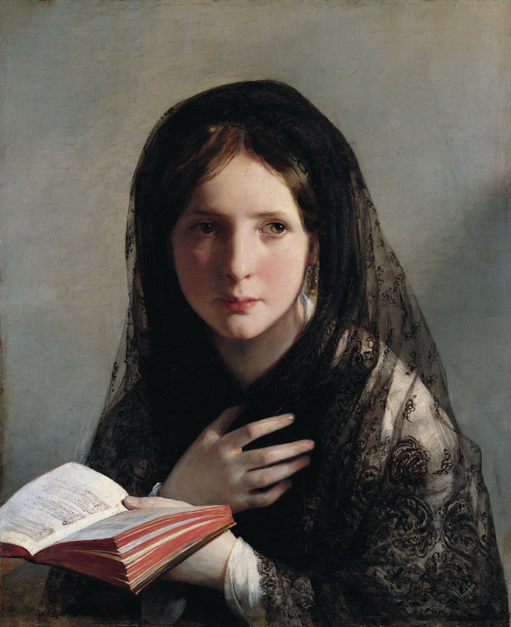 Perdu dans les rêves - Friedrich von Amerling