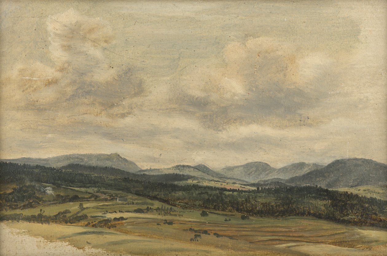 Panorama des Préalpes - Friedrich August Mathias Gauermann