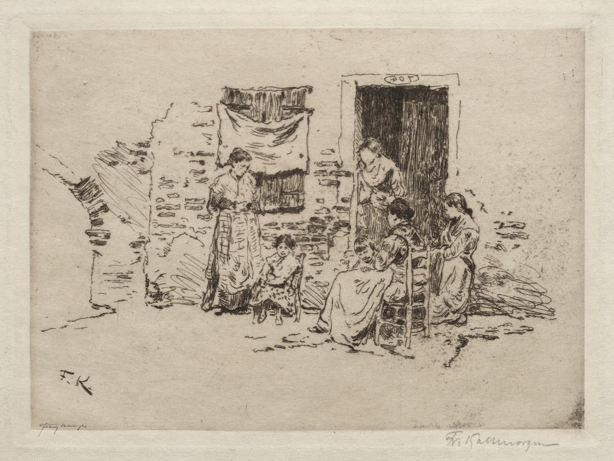 Chioggia - Friedrich Kallmorgan