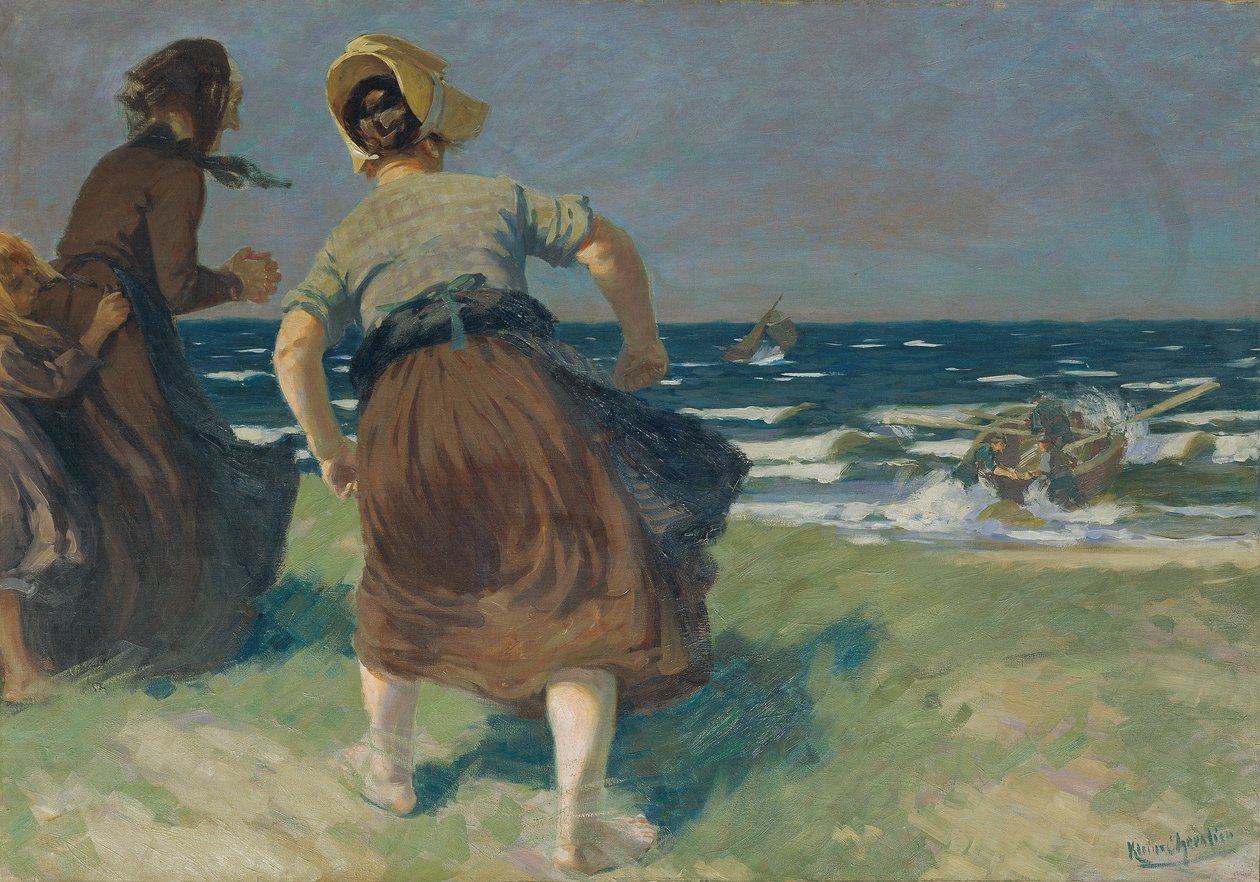 Tempête - Friedrich Klein Chevalier