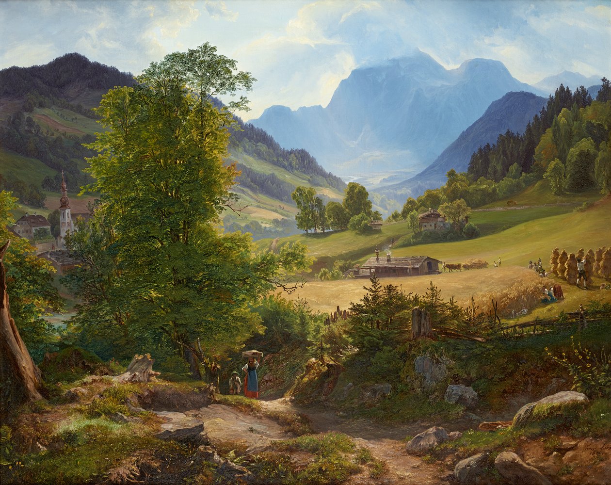 La Ramsau près de Berchtesgaden - Friedrich Loos