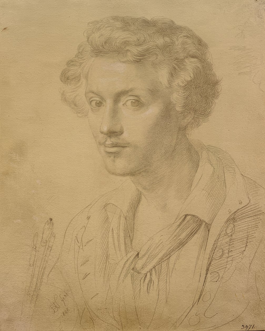 Friedrich Nerly (Autoportrait) - Friedrich Nerly