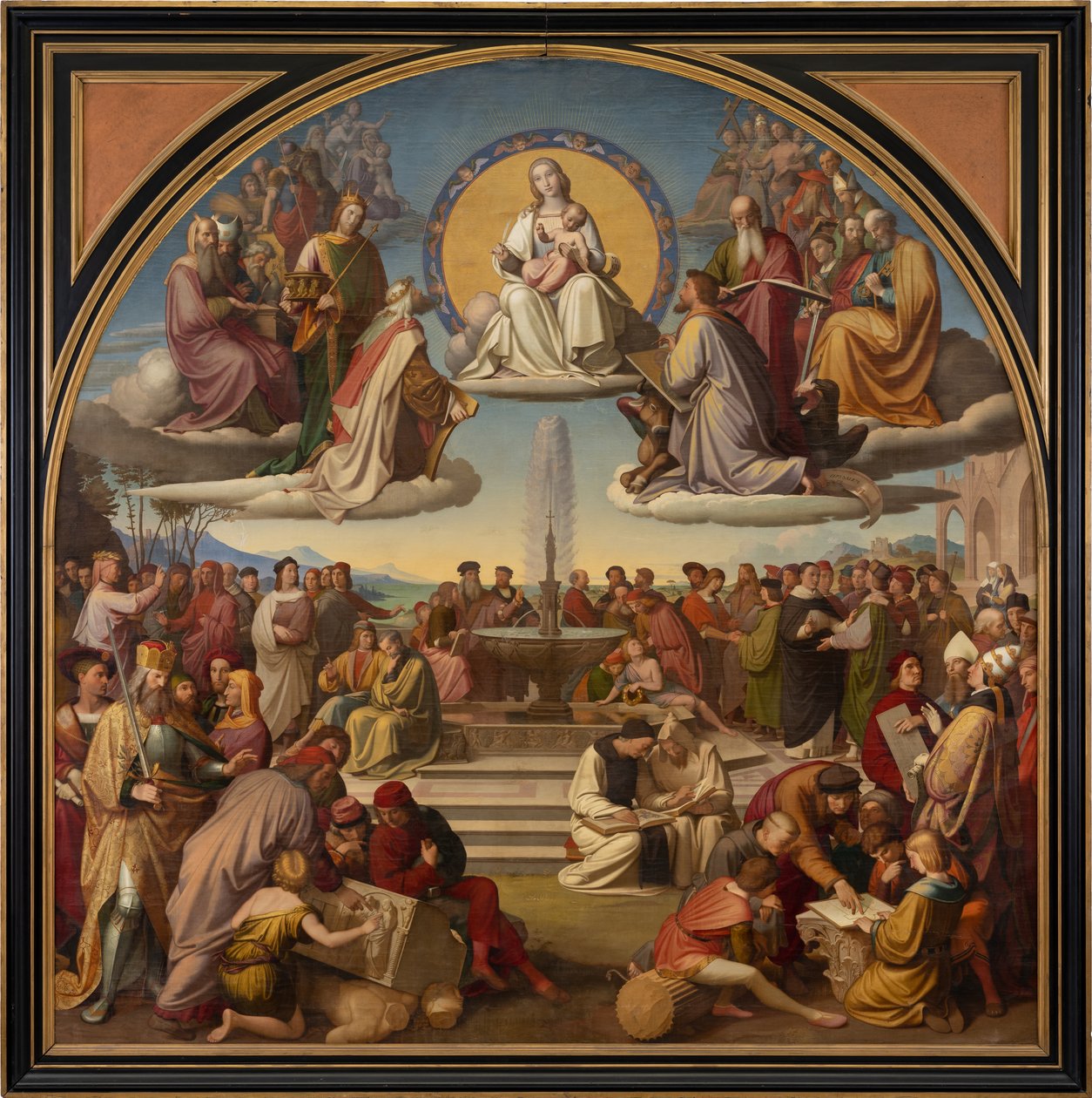 Le Triomphe de la Religion dans les Arts - Friedrich Overbeck