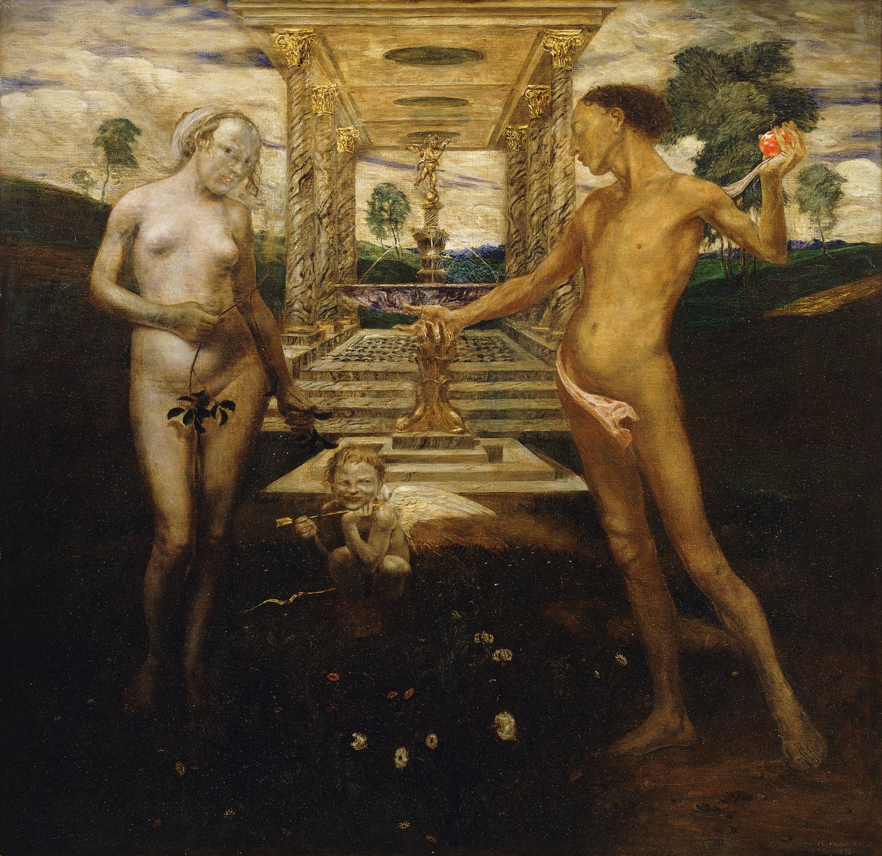 Adam et Ève - Friedrich Stahl