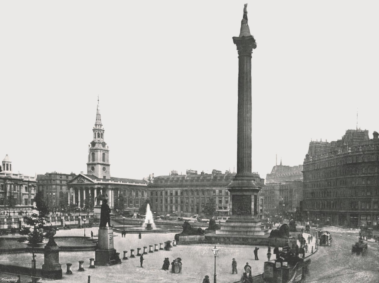 Trafalgar Square, Londres - Frith and Co