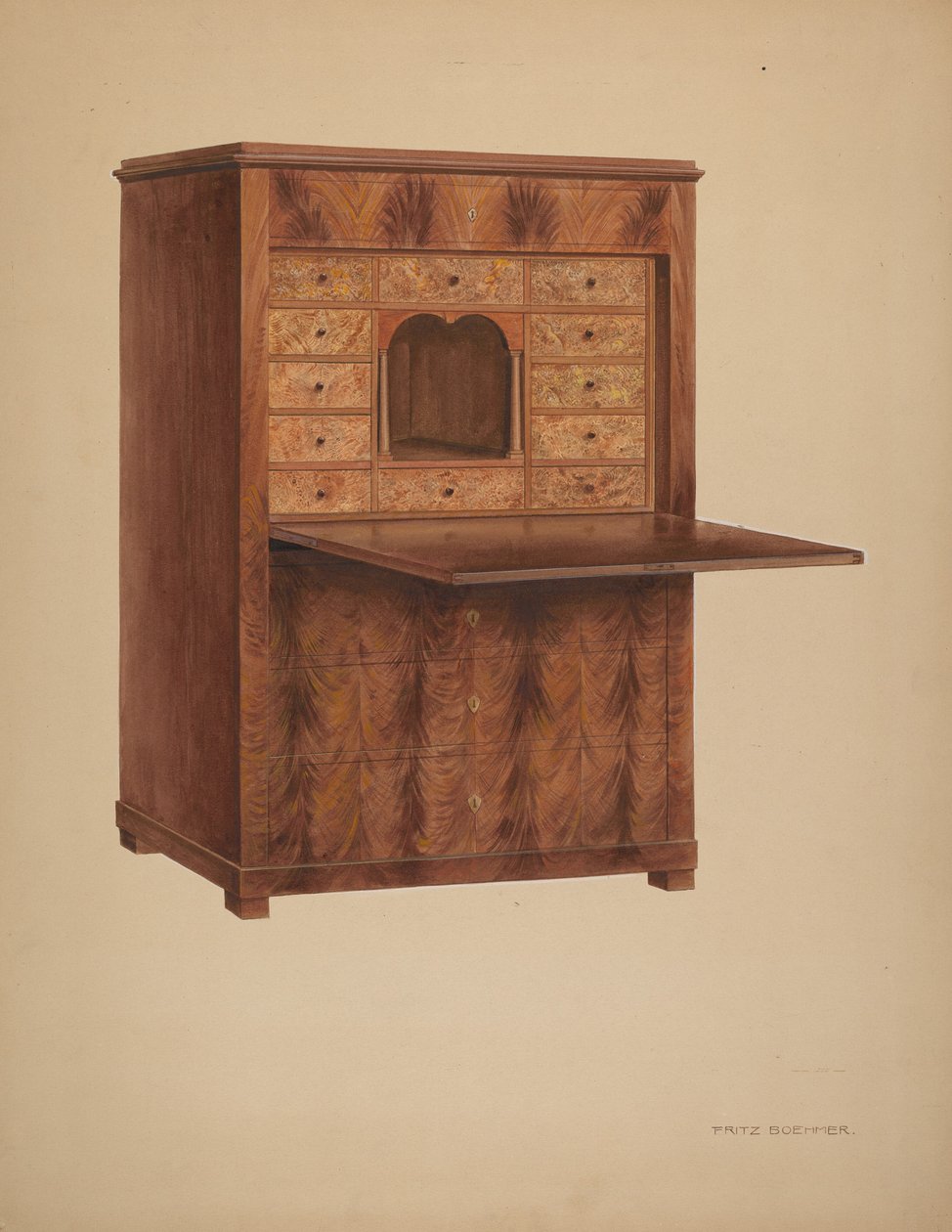 Bureau - Fritz Boehmer