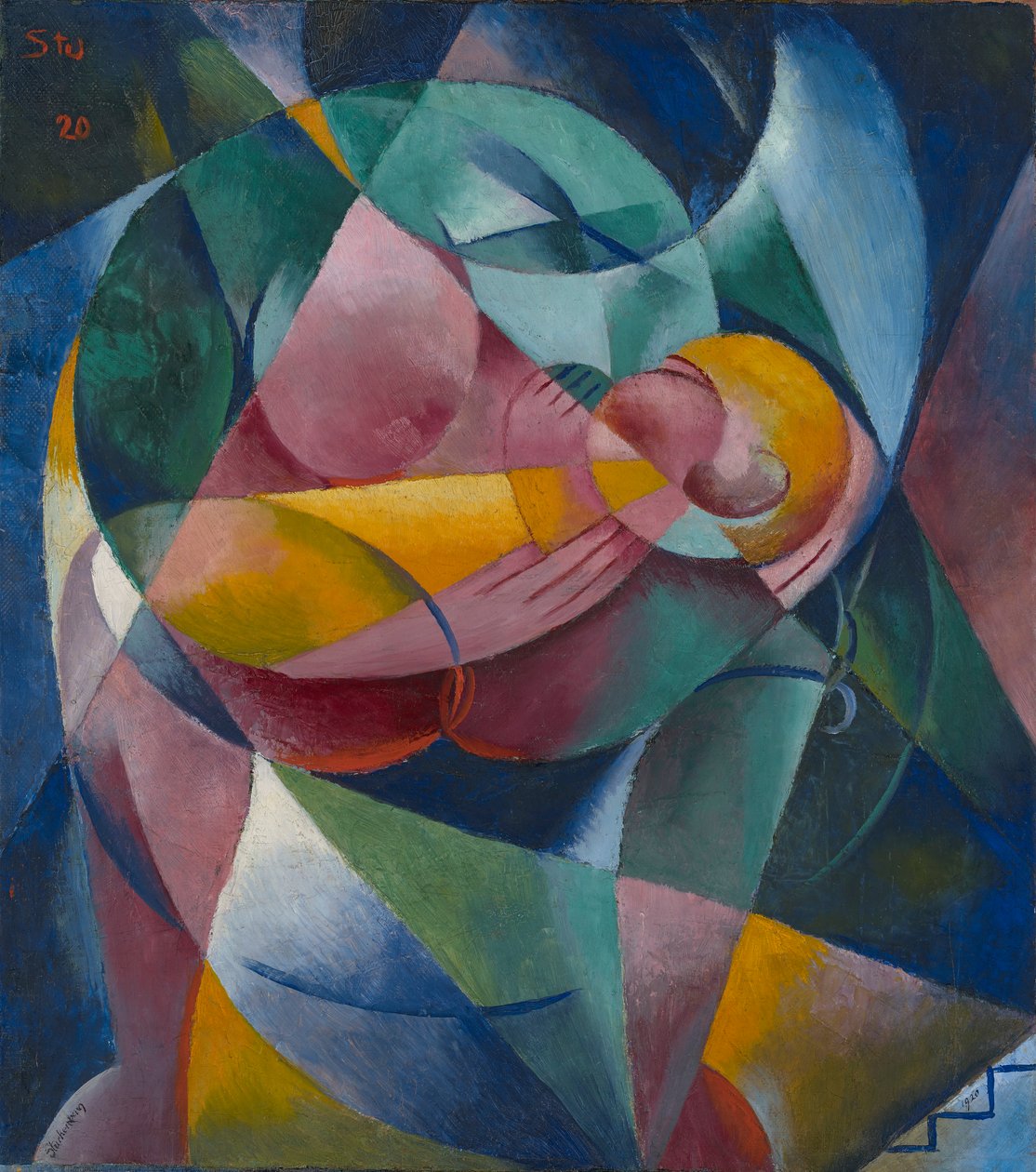 Mère et enfant - Fritz Stuckenberg