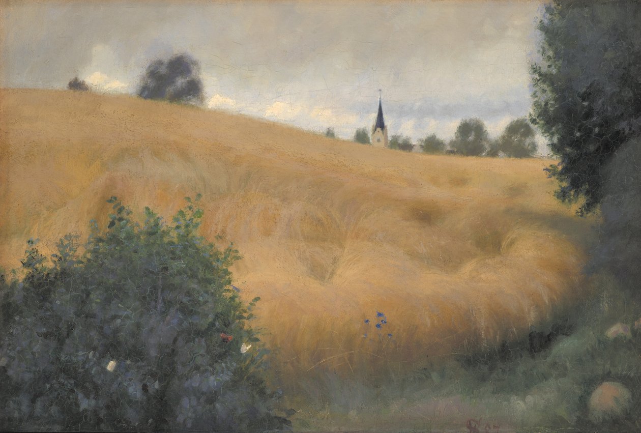 Champ de seigle près de Svanninge - Fritz Syberg