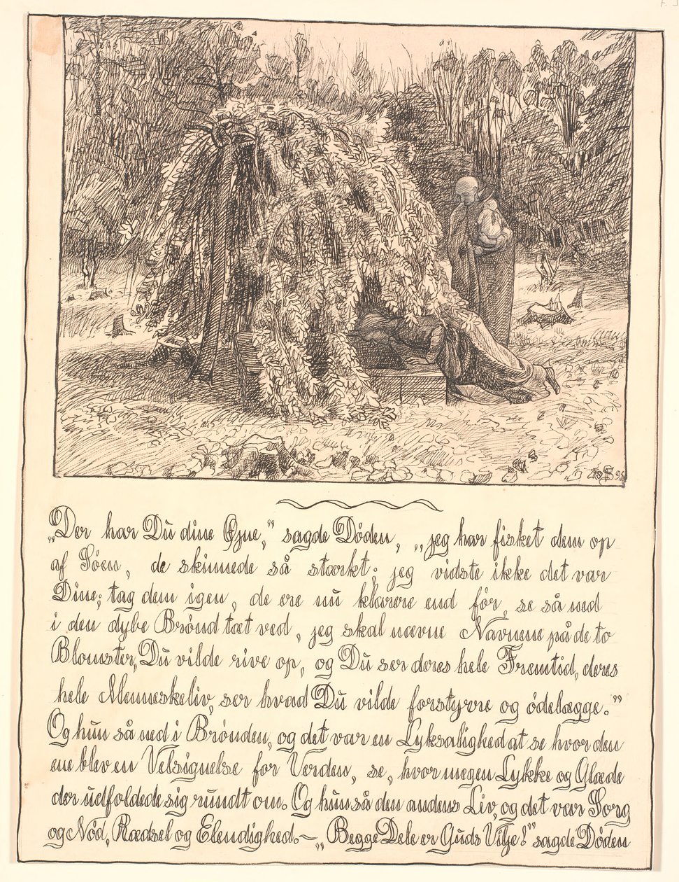 Là tu as tes yeux, dit la Mort... - Fritz Syberg