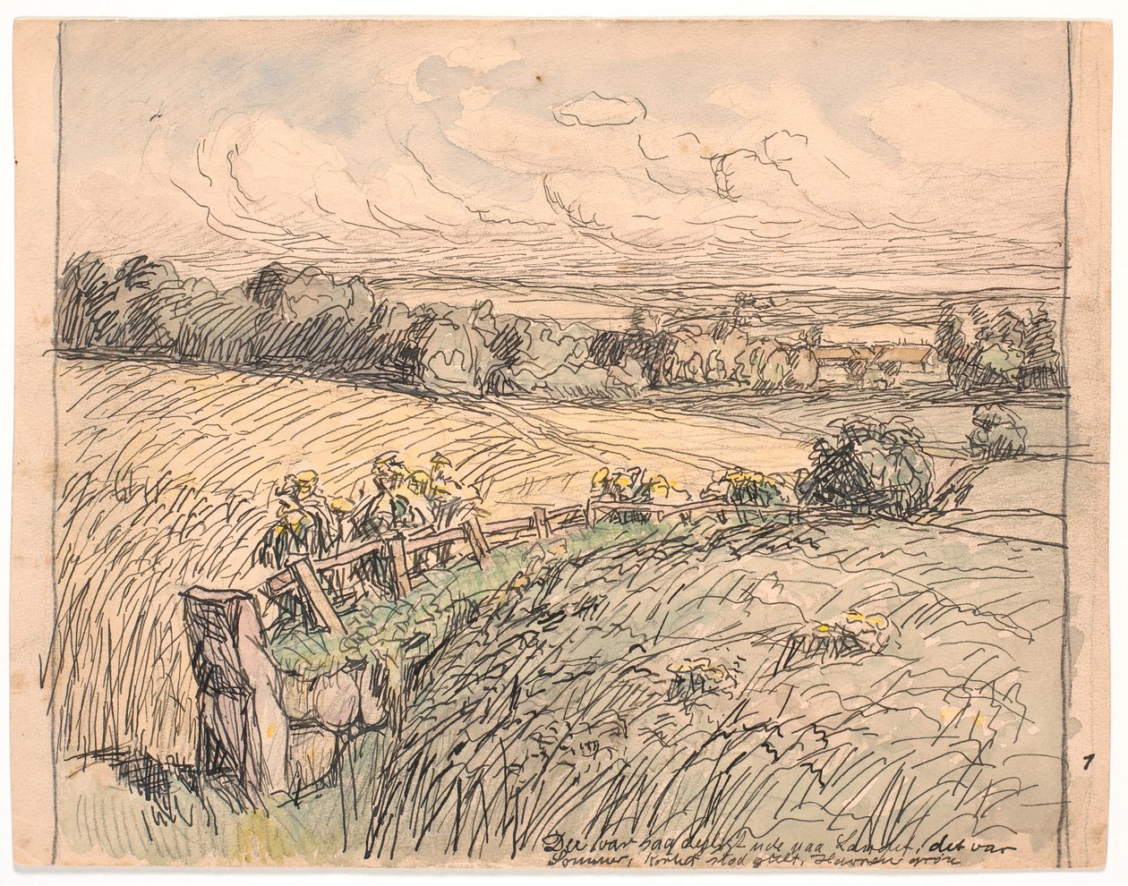 Il faisait si beau à la campagne... - Fritz Syberg