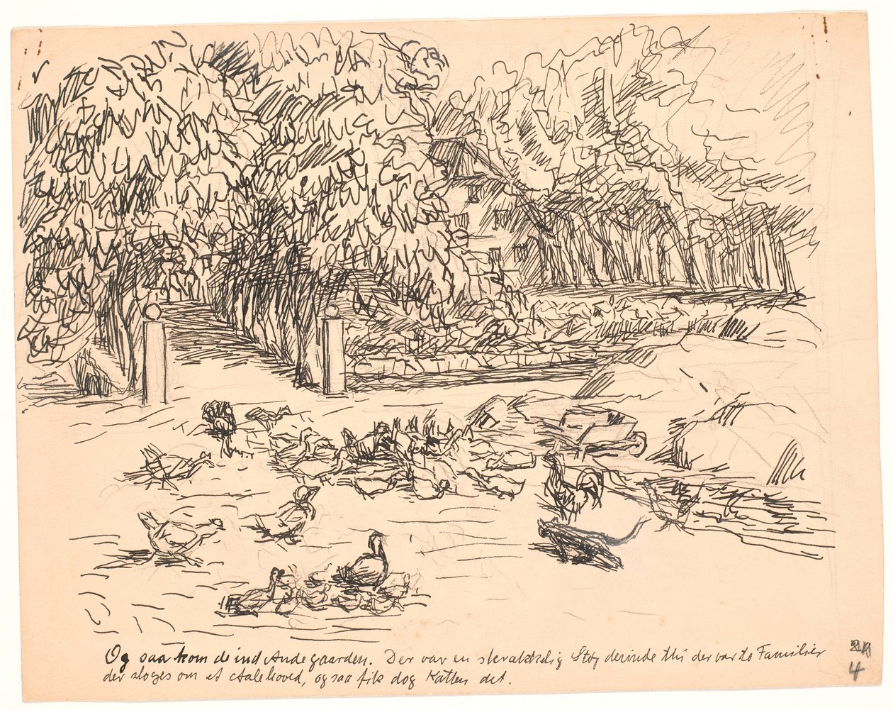 Et puis ils sont entrés dans la basse-cour... - Fritz Syberg