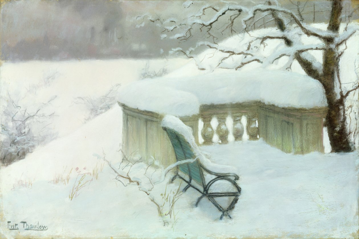 Elbpark, à Hambourg - Frits Thaulow