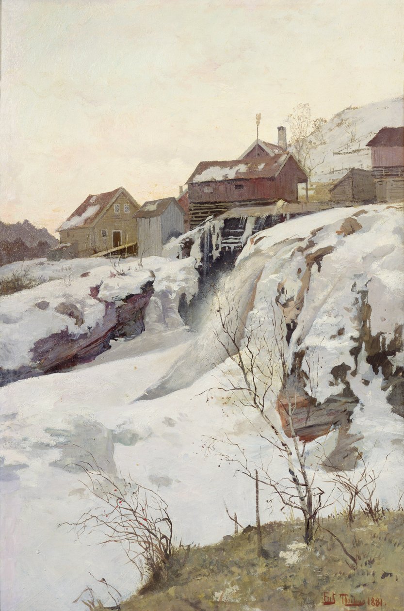 Chutes de Haug - Fritz Thaulow