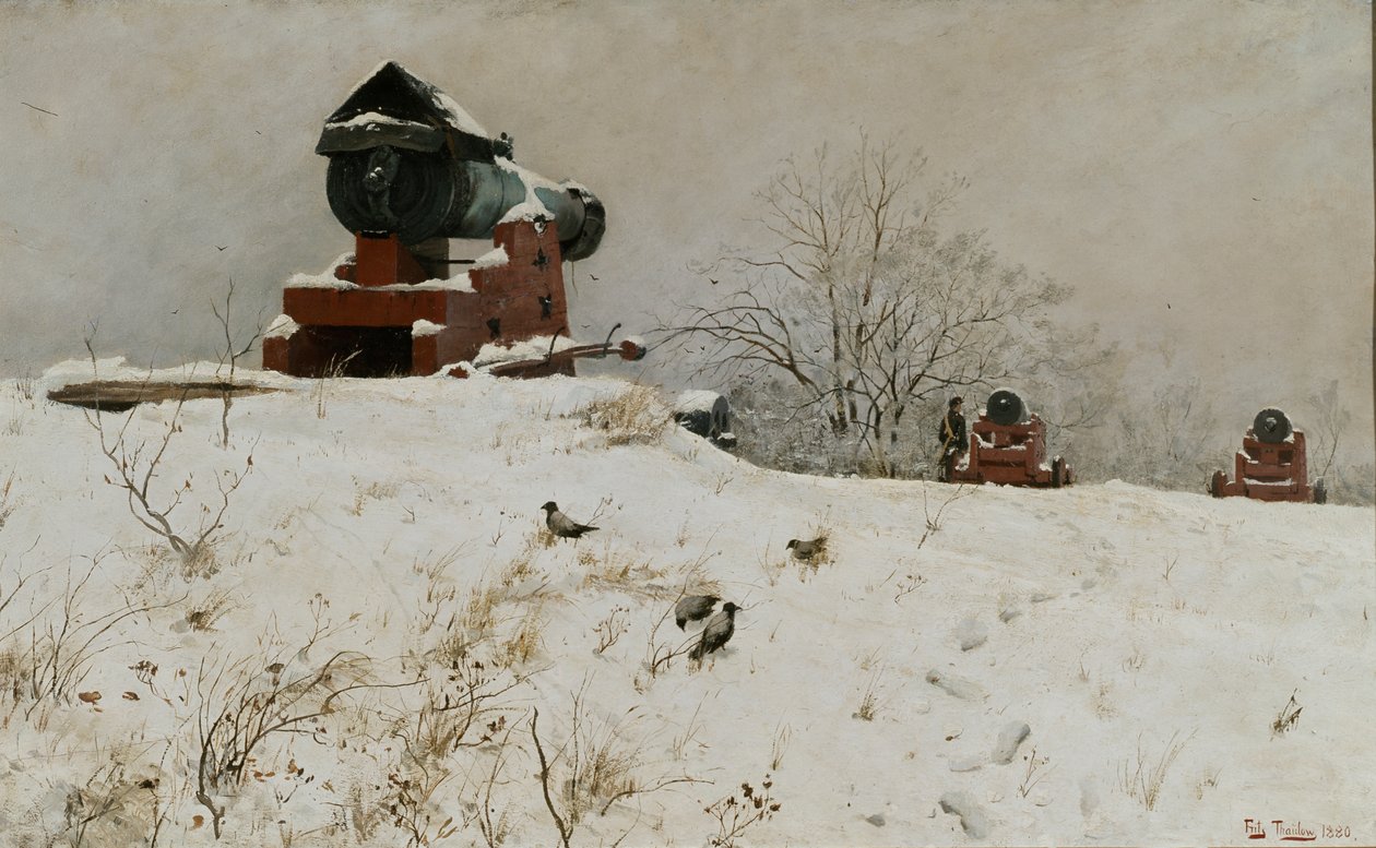 Canon rouge - Fritz Thaulow