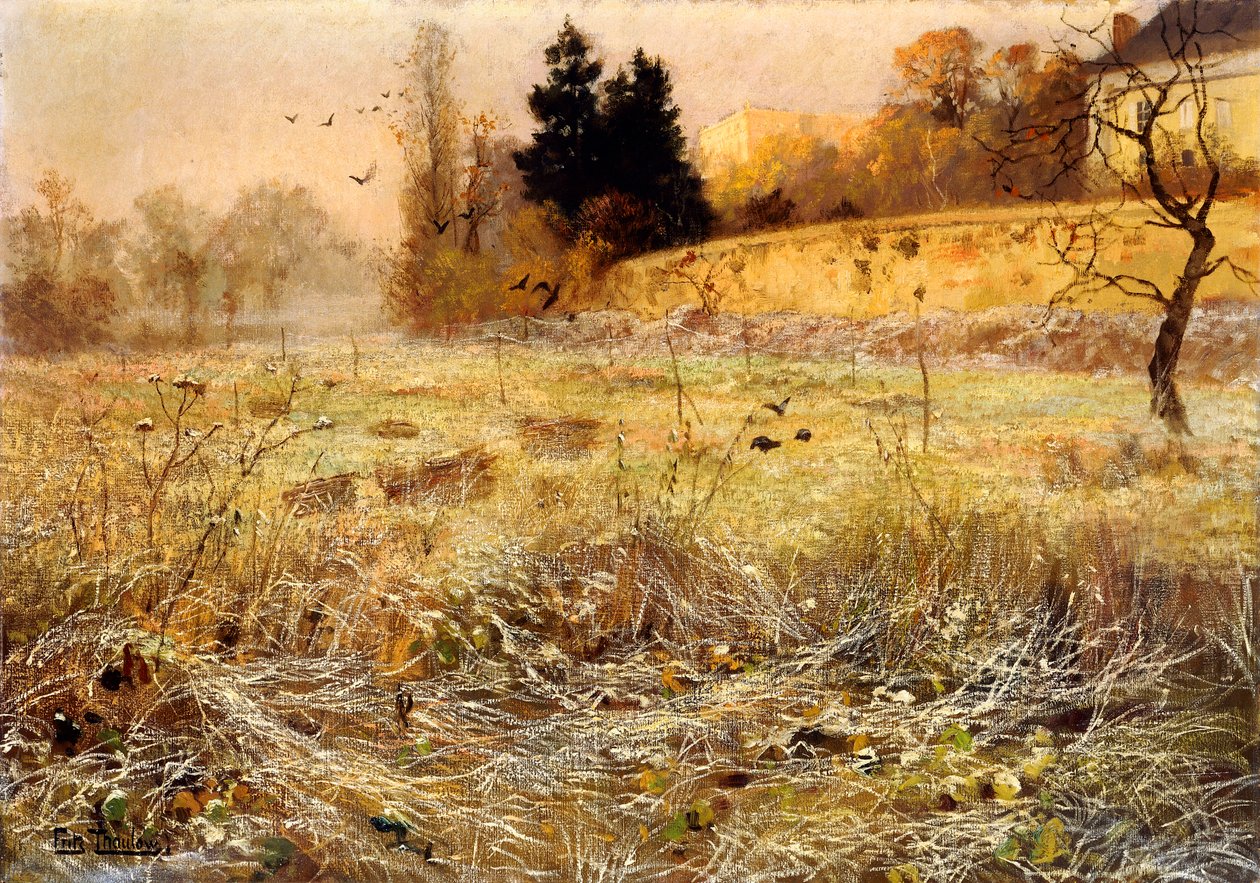 Le givre, c.1900 - Frits Thaulow