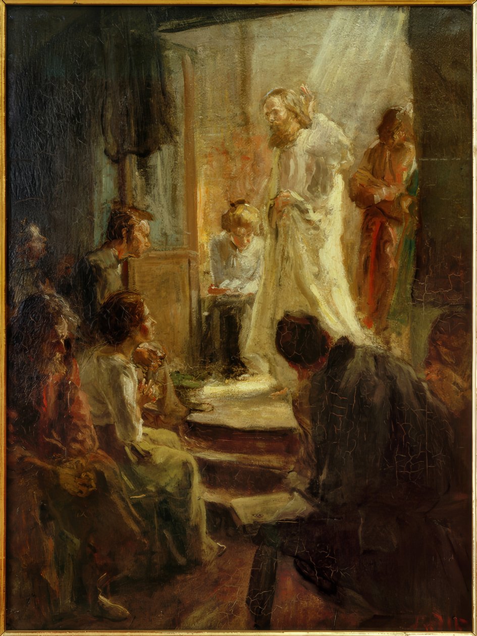 Le sermon du Christ - Fritz von Uhde