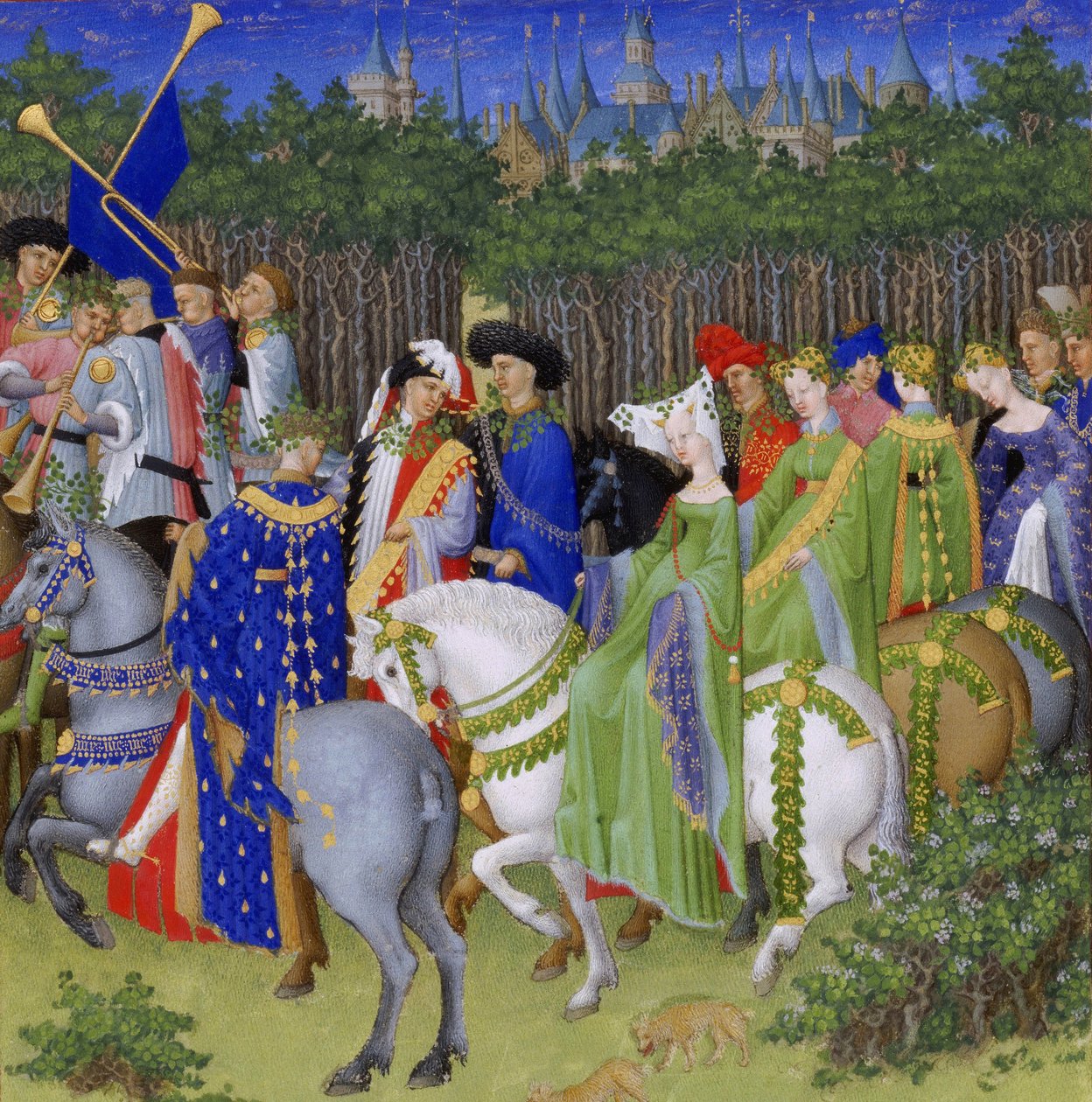 Les Très Riches Heures du duc de Berry - Frères Limbourg