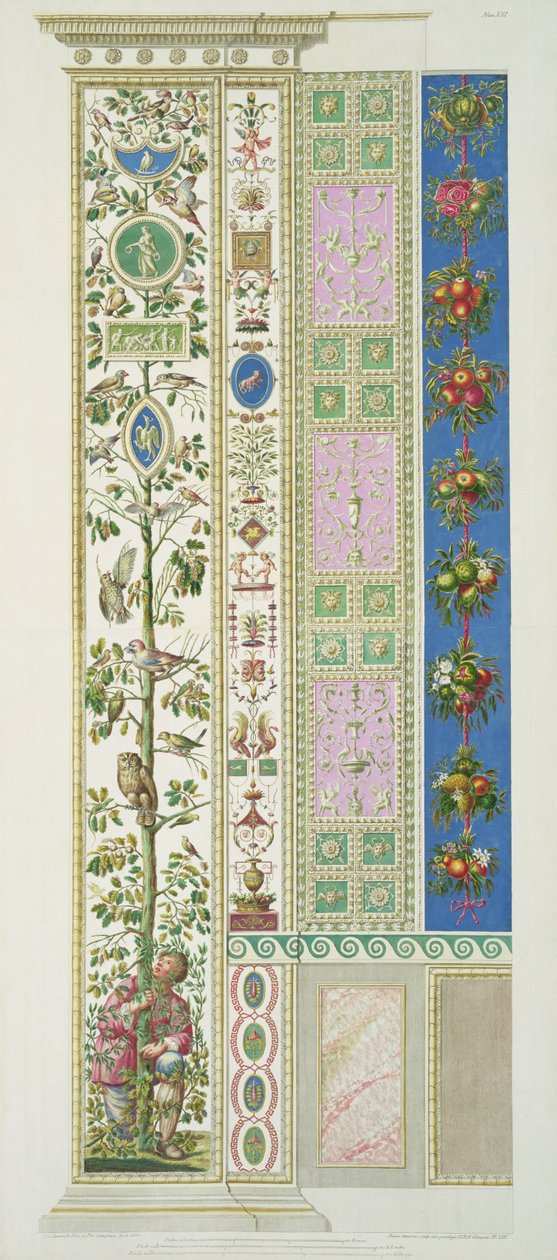 Panneau de la Loggia de Raphaël au Vatican, de 