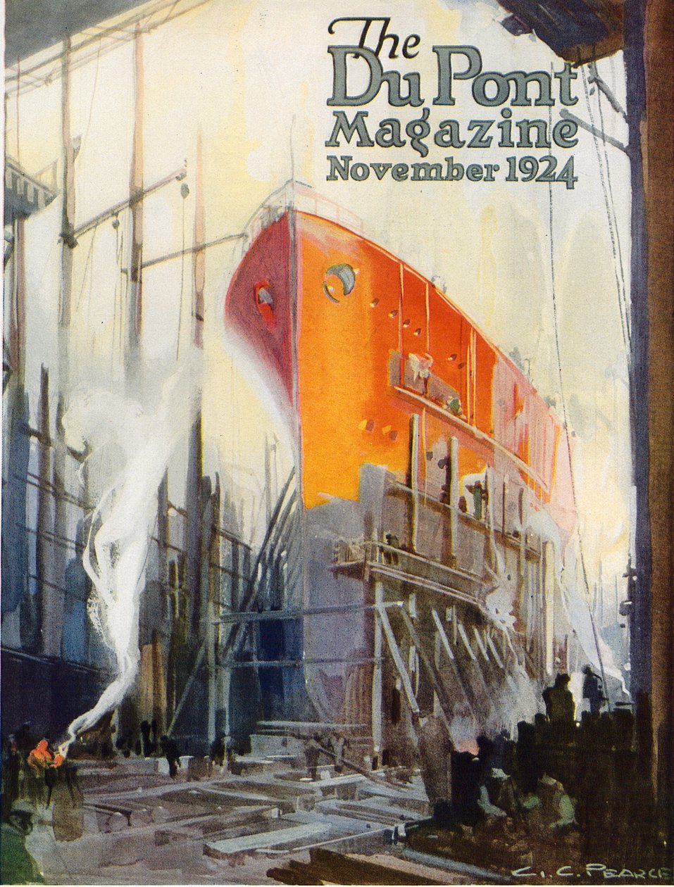 Construction navale, couverture du 