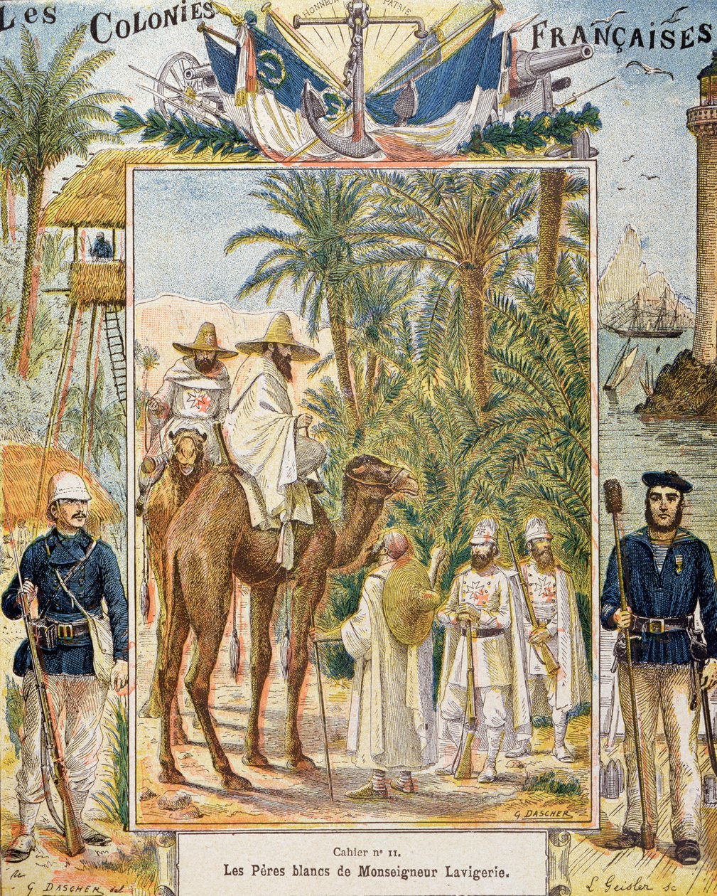Les Pères Blancs du Cardinal Lavigerie en Afrique, couverture d