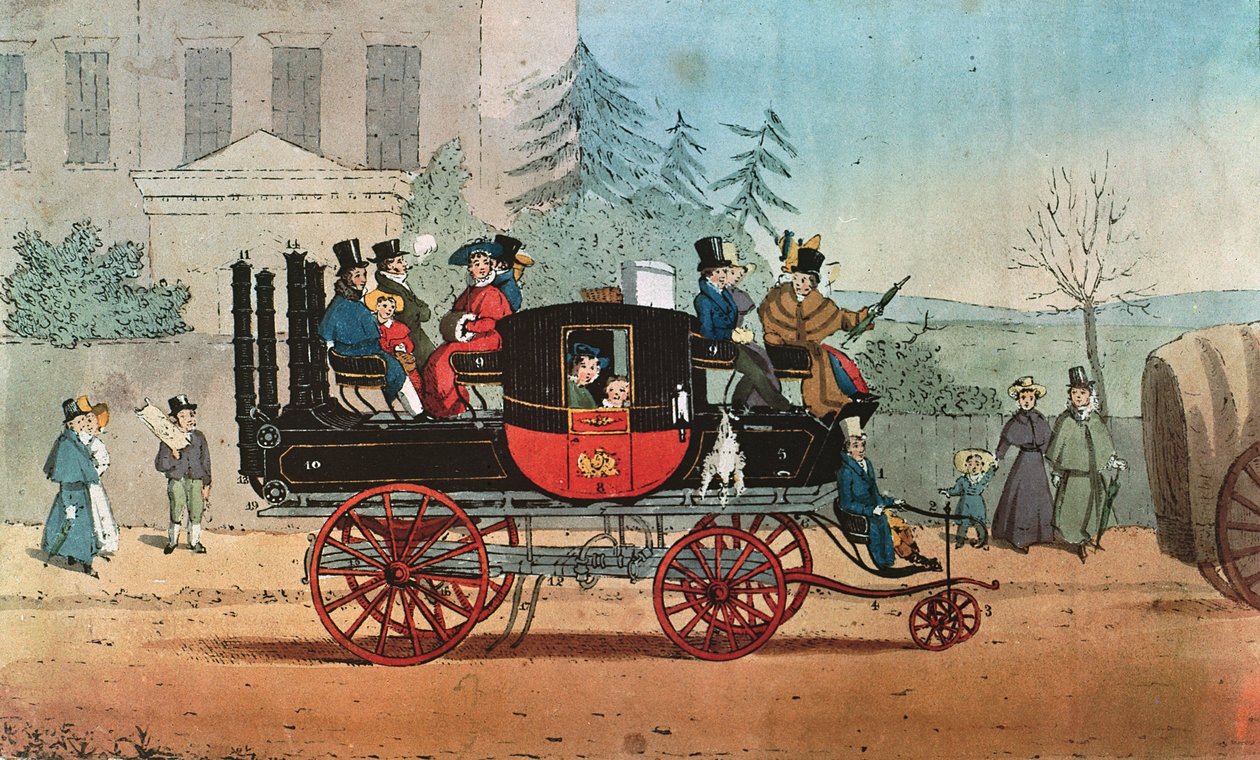 Le Carrosse à vapeur - Stuart G. Davis