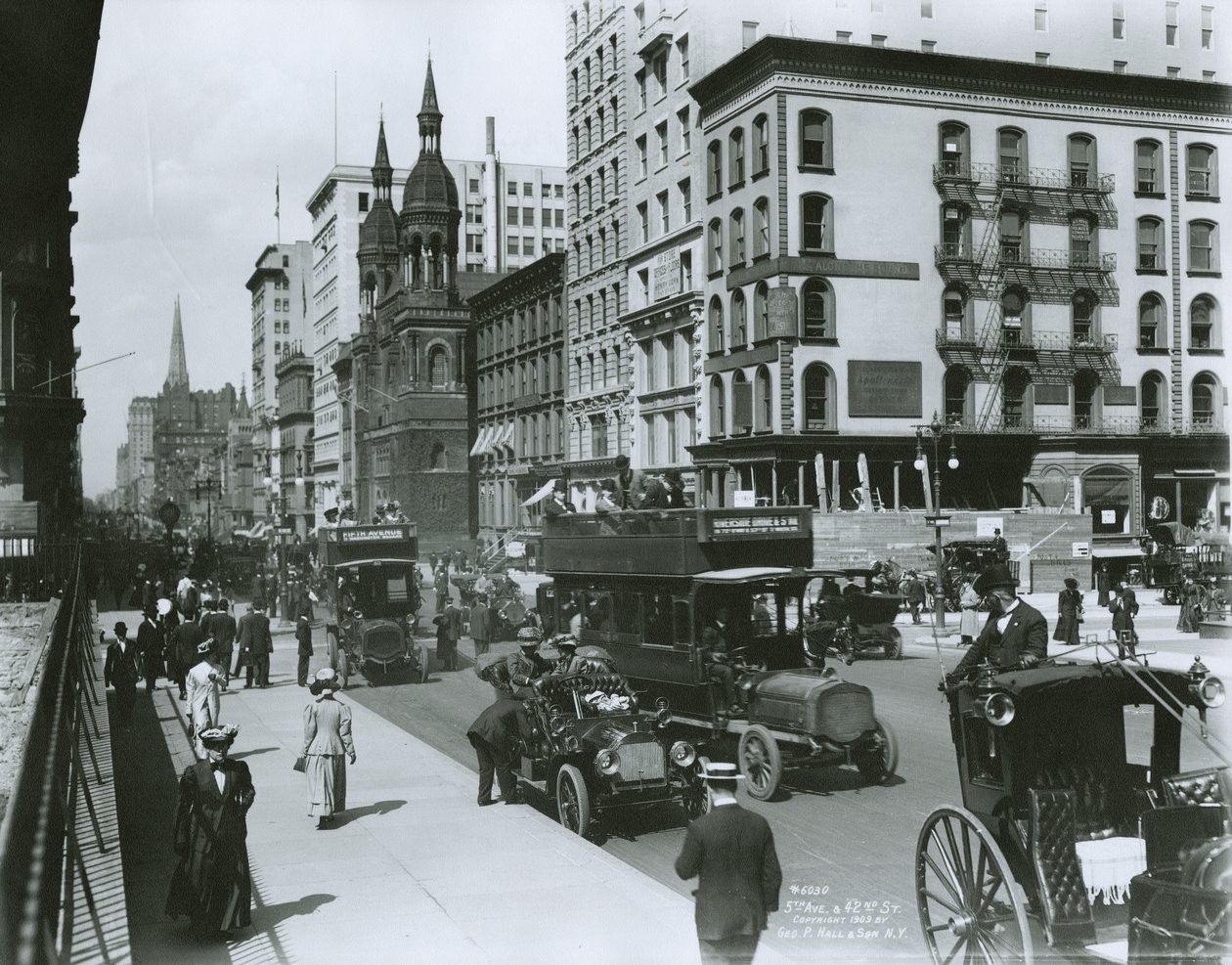 Cinquième Avenue, 1909 - G.P. Hall und Sohn